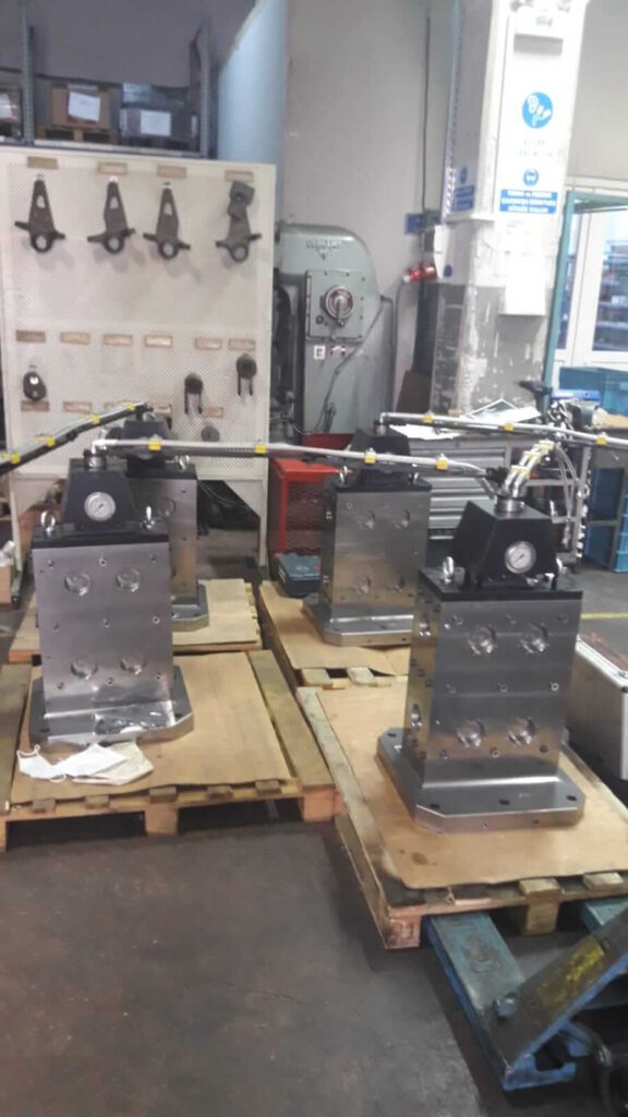 Zero Point Uygulamalı 4 Yüzeyli Cnc Yatay İşleme Kulesi