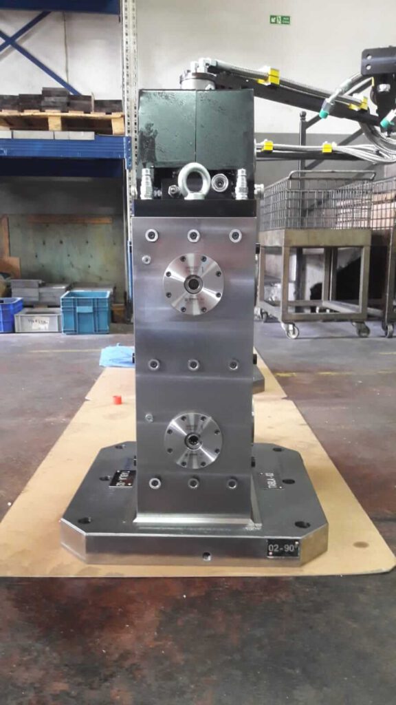 Zero Point Uygulamalı 4 Yüzeyli Cnc Yatay İşleme Kulesi