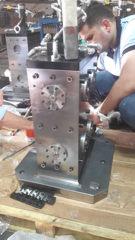 Zero Point Uygulamalı 4 Yüzeyli Cnc Yatay İşleme Kulesi