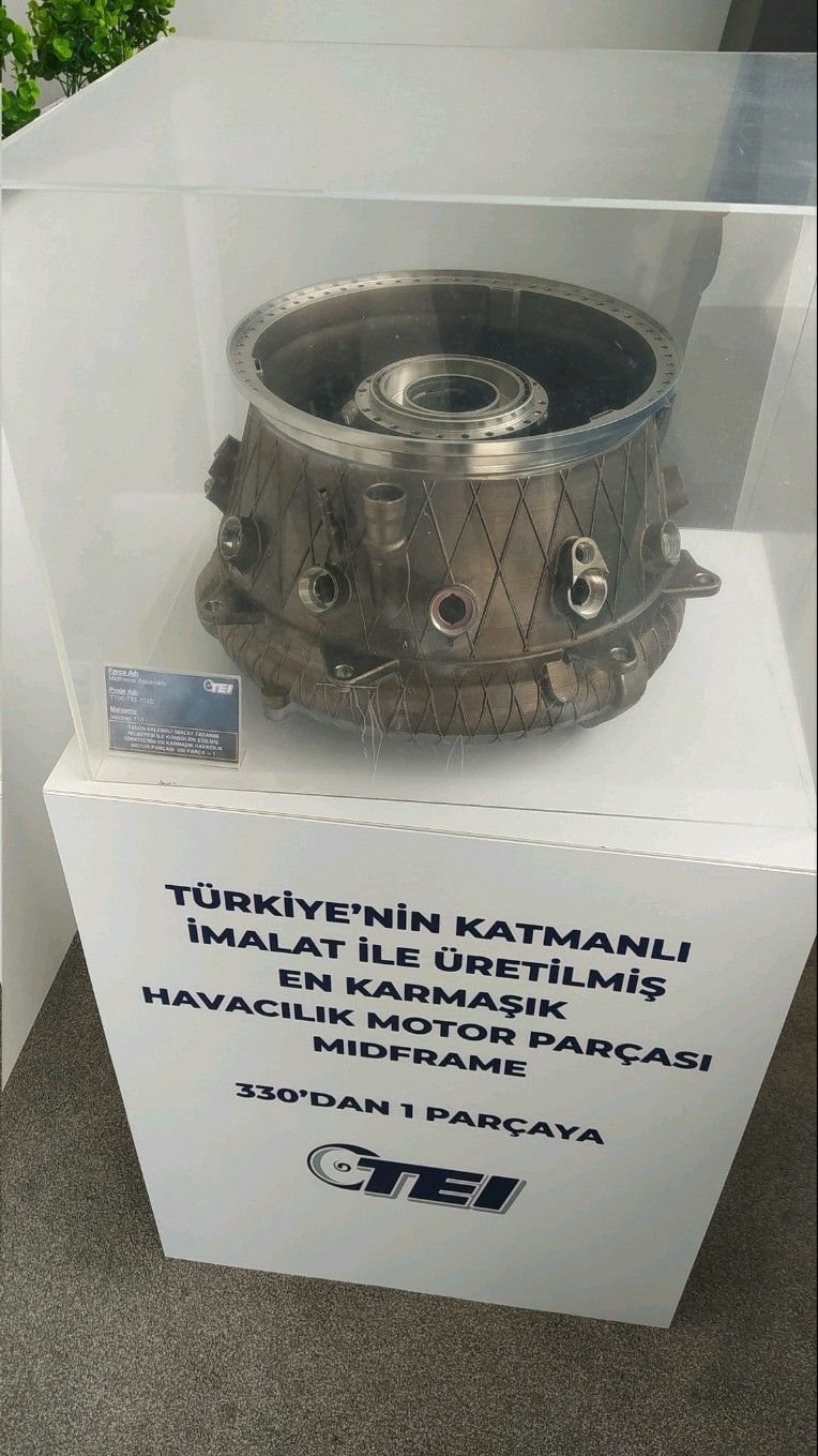 Tei Katmanlı İmalat ile Üretilmiş Parça